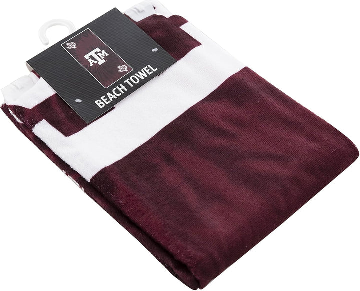 Northwest Unisex-Erwachsene Strandtuch Texas A&M Aggies 30" x 60" Psychedelisch, Texas A&M Aggies 30