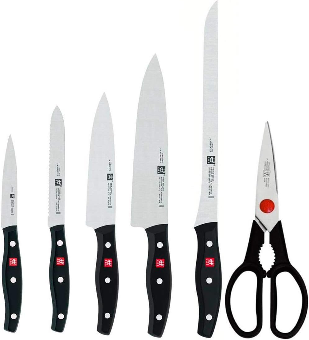 Zwilling Twin Pollux Messerset, Aluminium, Silber, 40 cm, 5, compact