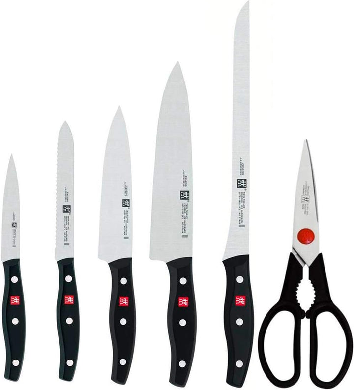 Zwilling Twin Pollux Messerset, Aluminium, Silber, 40 cm, 5, compact