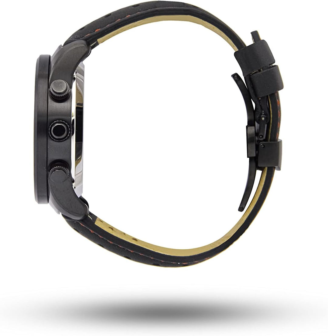 OSKRON Racing Armbanduhr mit Smartwatch Funktionen - Rot, Einheitsgrösse, Rot