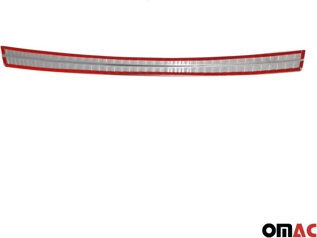 OMAC Ladekantenschutz Stossstangenschutz kompatibel mit Skoda Kodiaq NS7 2017-24 Chrom Gebürstet Kod