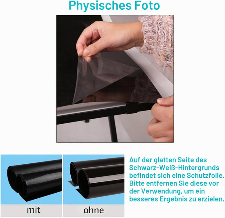 Selens PVC Hintergrund 120x200cm Wasserdicht Fotografie Hintergründe Matte Background für Fotostudio