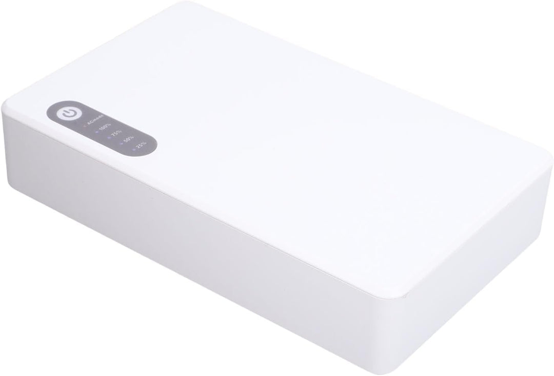 Walfront Mini-USV, 8800 MAh, Backup-Batterie für Router-Modem, Unterbrechungsfreie Stromversorgung,