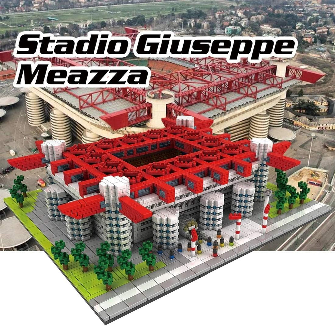 Atomic Building Stadion Giuseppe Meazza – Stadion San Siro in Mailand – Modell zum Zusammenbauen mit
