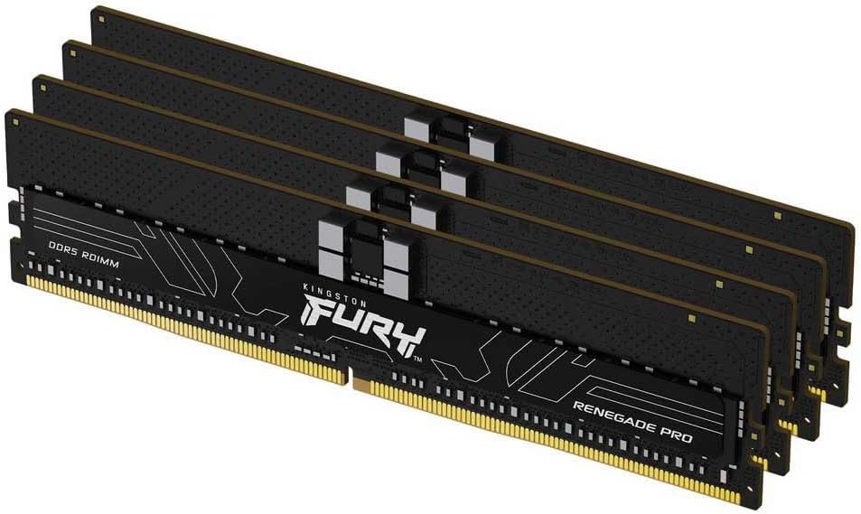 Kingston FURY Renegade Pro EXPO 64GB 5600MT/s DDR5 ECC Reg CL28 DIMM (Kit mit 4) Speicher Übertaktba