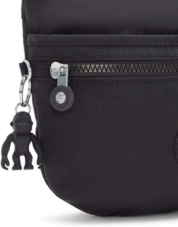 Kipling Damen Arto Crossbody, Schwarz (Black), 25x21x3 centimeters (B x H T) EU Black Noir, Black No
