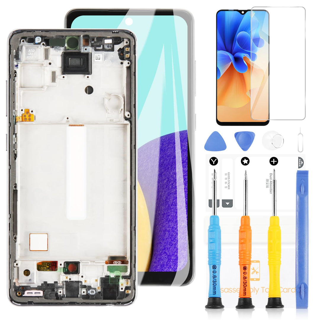 LADYSON OLED-LCD-Bildschirm für Samsung Galaxy A52 4G A525 SM-A525F LCD Display Touchscreen Digitali
