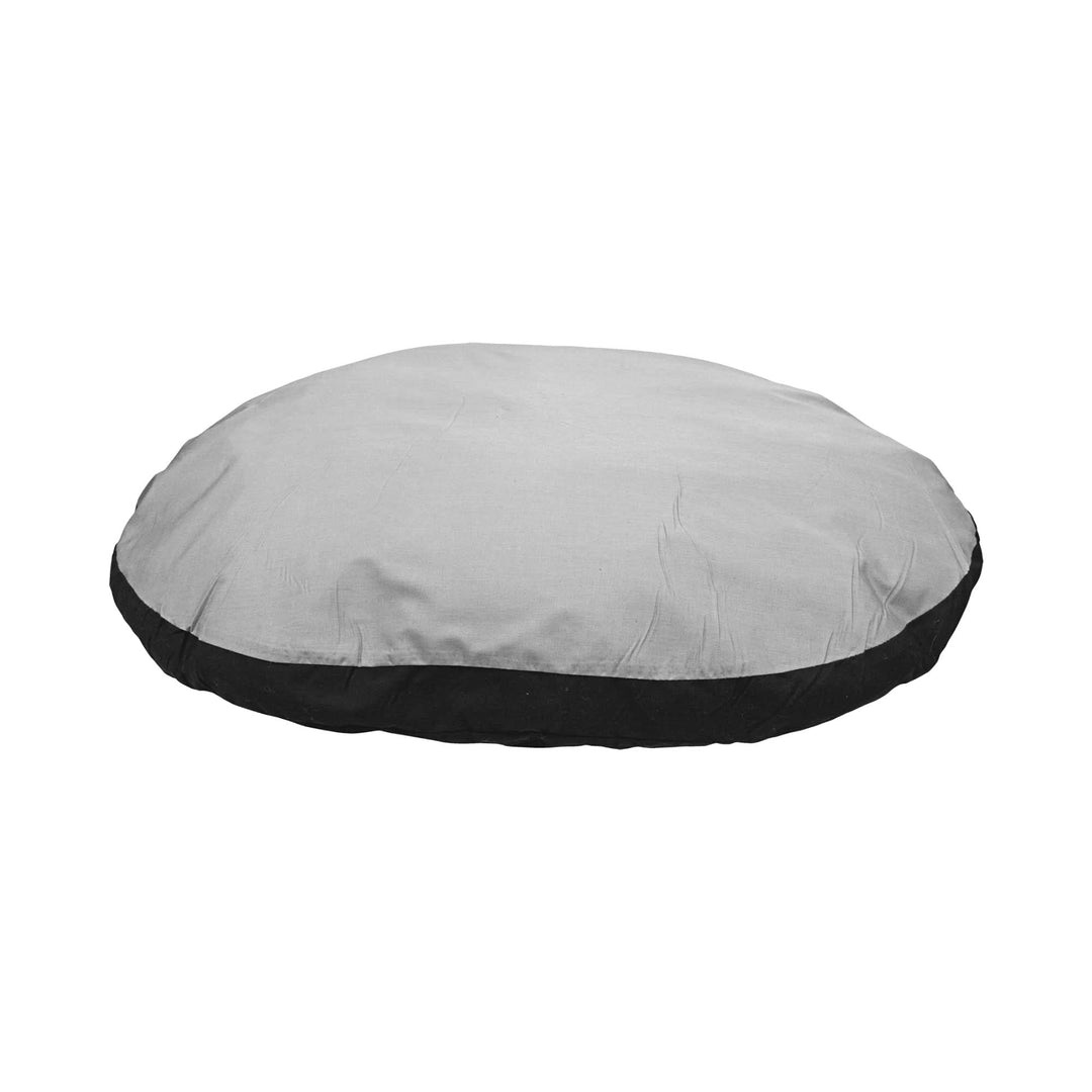 Karlie Karlie 60060 Kissen oval L: 80 cm B: 62 cm H: 10 cm grau-schwarz, L: 80 cm B: 62 cm H: 10 cm