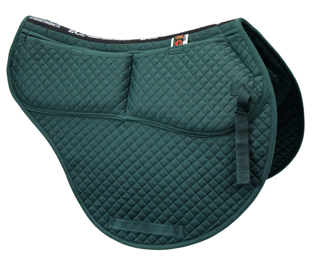 ECP Equine Comfort Products Allzweck-Schabracke mit verstellbarem Memory-Schaum hunter green, hunter