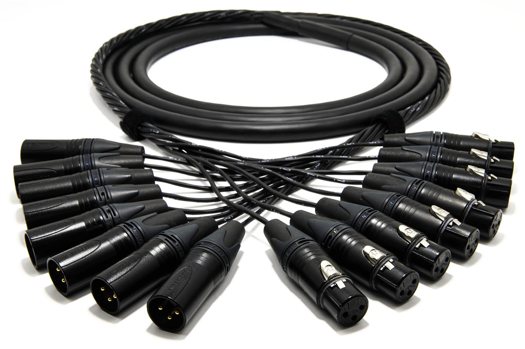 enoaudio Mogami 2932 8 Multicore Analog Kabel | Neutrik Gold XLR male - Neutrik XLR female | HiFi, 0