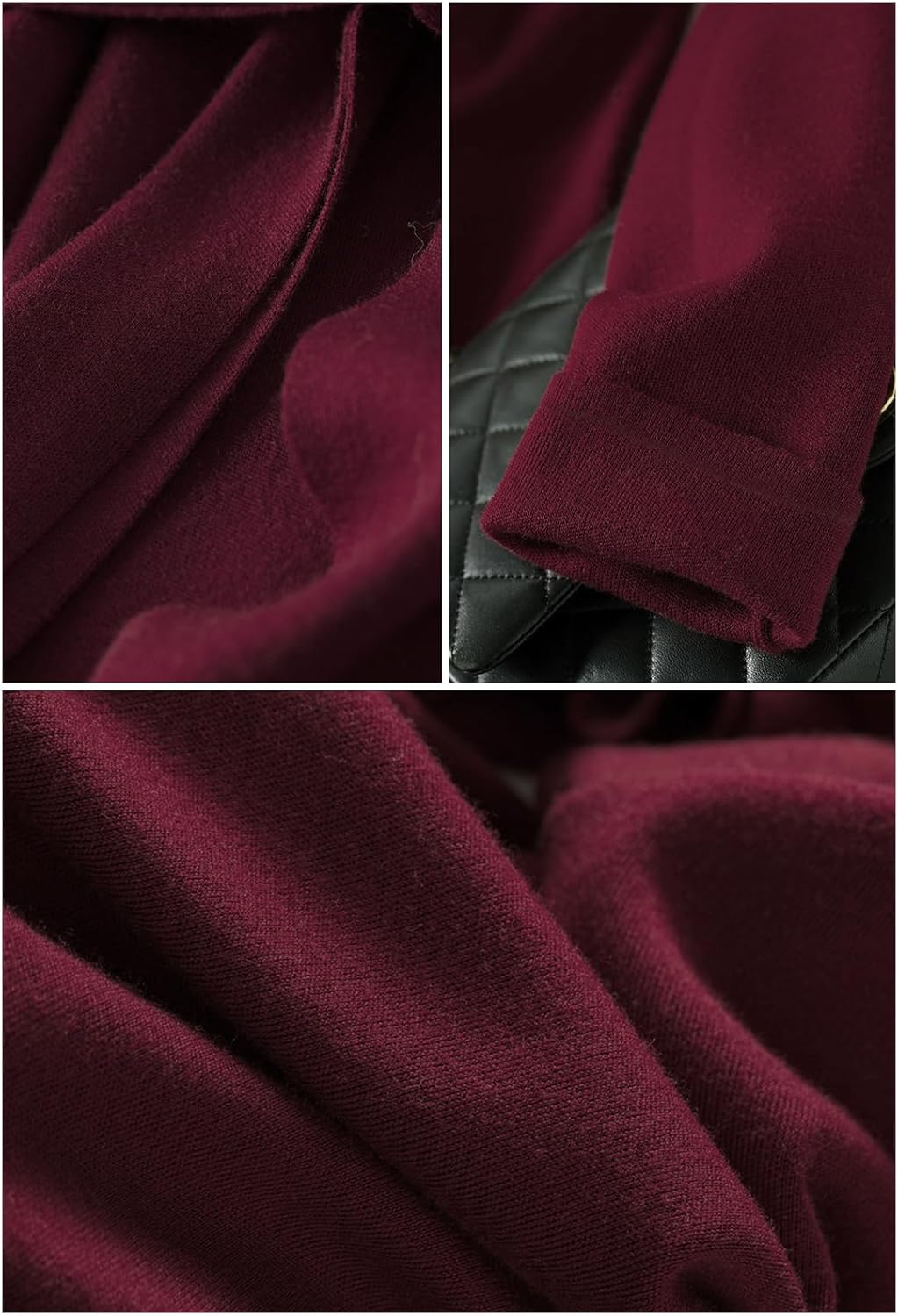 Damen Strickkleid Winter Kleid Herbst Damen Winterkleider Herbstkleid Midikleid Pulloverkleid Mit Ro