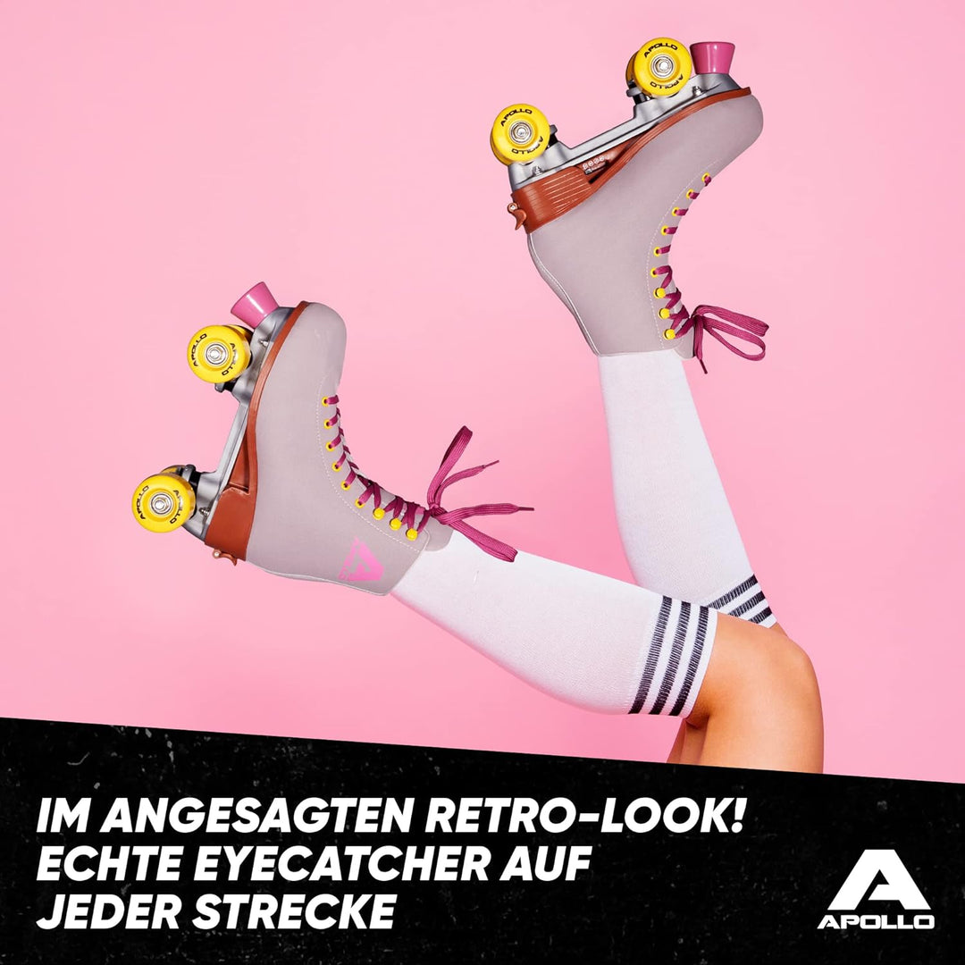 Apollo Disco Roller, Classic Roller | Rollschuhe für Kinder und Erwachsene | grössenverstellbare Qua