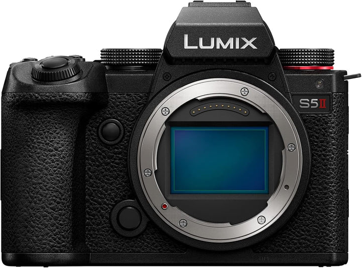 Panasonic LUMIX DC-S5 II Spiegellose Vollformat Kamera 4K 60p und 6K 30p, Flip-Screen, WLAN, Hybrid-