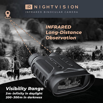 IR NightVision Infrarot-Beobachtungskamera für Tag und Nacht