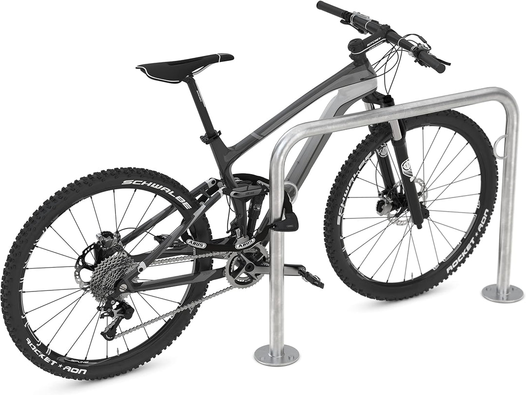 Fahrradanlehnsystem Trust 30 | 3er Pack | zum Einbetonieren | 1250mm | mit Ringösen | Fahrradständer