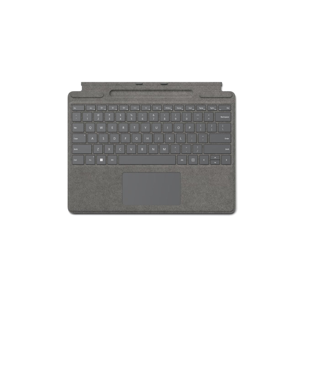 Microsoft Surface Pro 8 / 9 / X Signature Keyboard Platin Platin Keyboard Single, Platin Keyboard Si