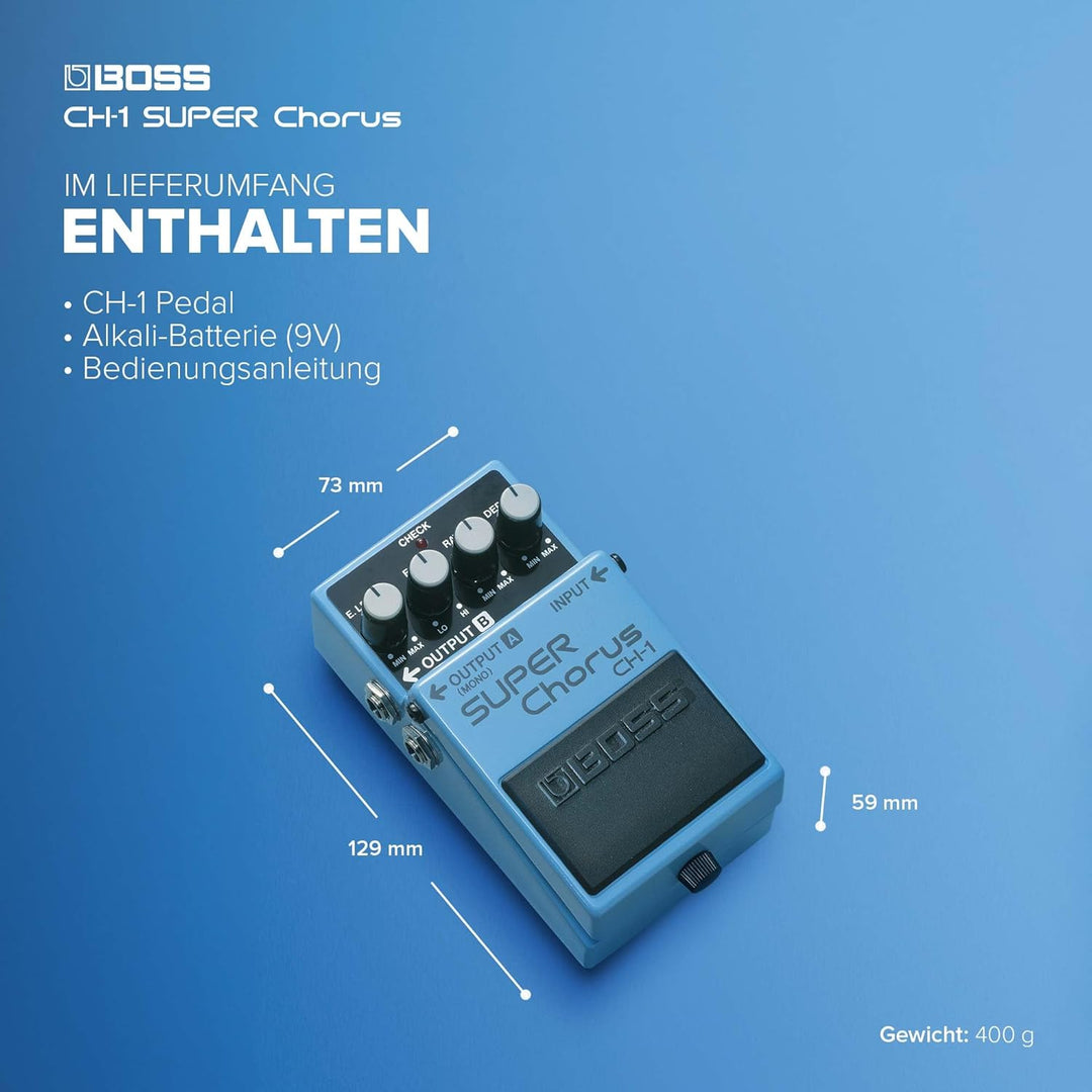 Boss CH-1 Super Chorus CH-1 Single, CH-1 Single