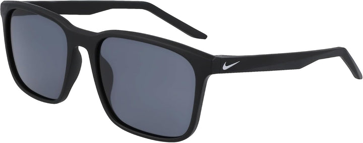 NIKE Sonnenbrille RAVE P N IU4883X – Performance-Schild, 57 mm Objektiv, Mattschwarz/Polargrau/Auge