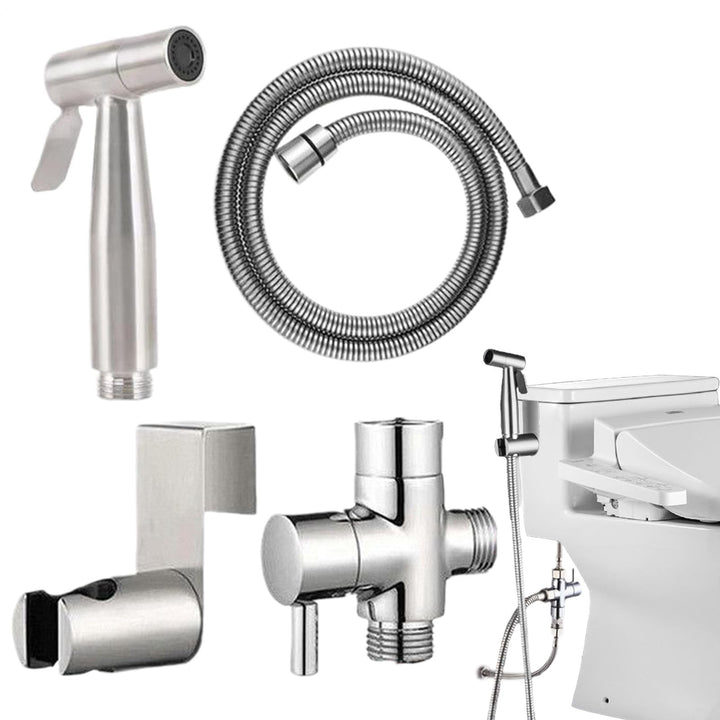 Sprühen für Toilette, Bidet Sprayer - Handgehaltes Bidet Sprayer für Toilette - Edelstahl -Handheld