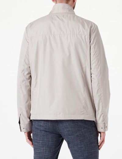 Geox Herren M Vincit Jacket 48 Humus/Check, 48 Humus/Check