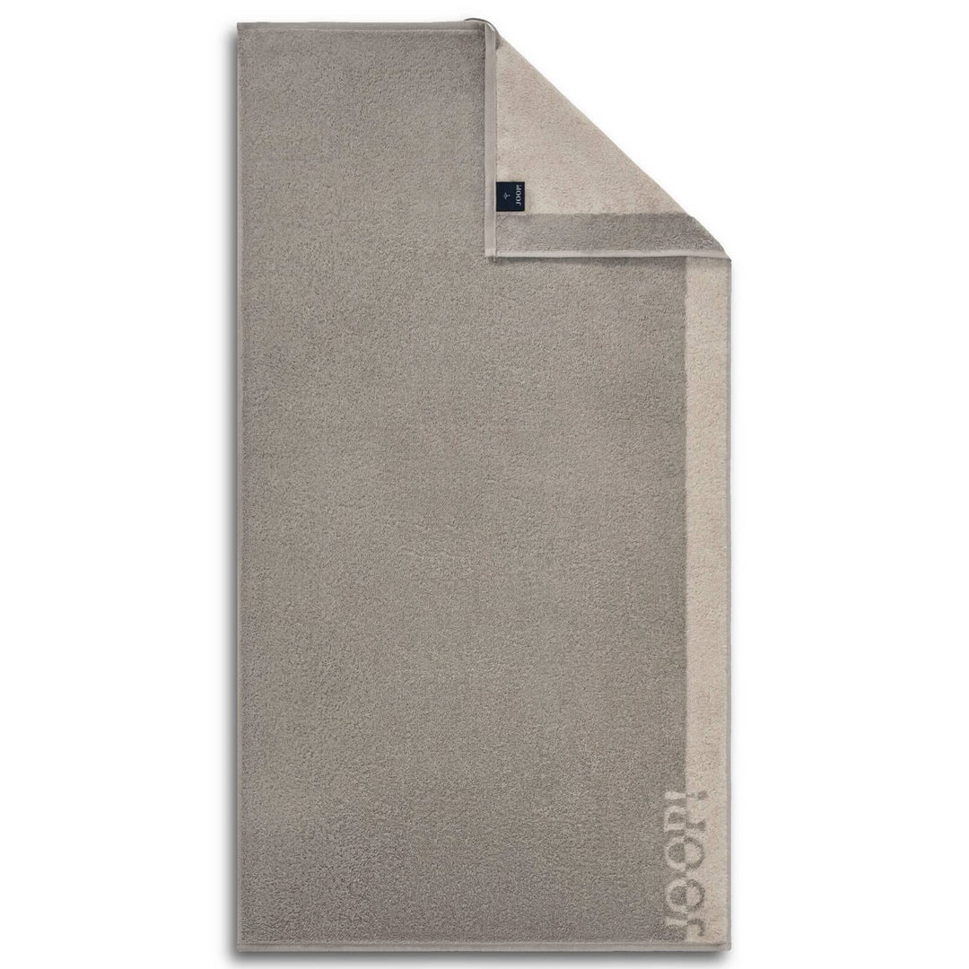 JOOP! Duschtuch Tone Doubleface 1689 | 77 platin - 80 x 150 Platin - 77 Duschtuch 80x150 cm, Platin