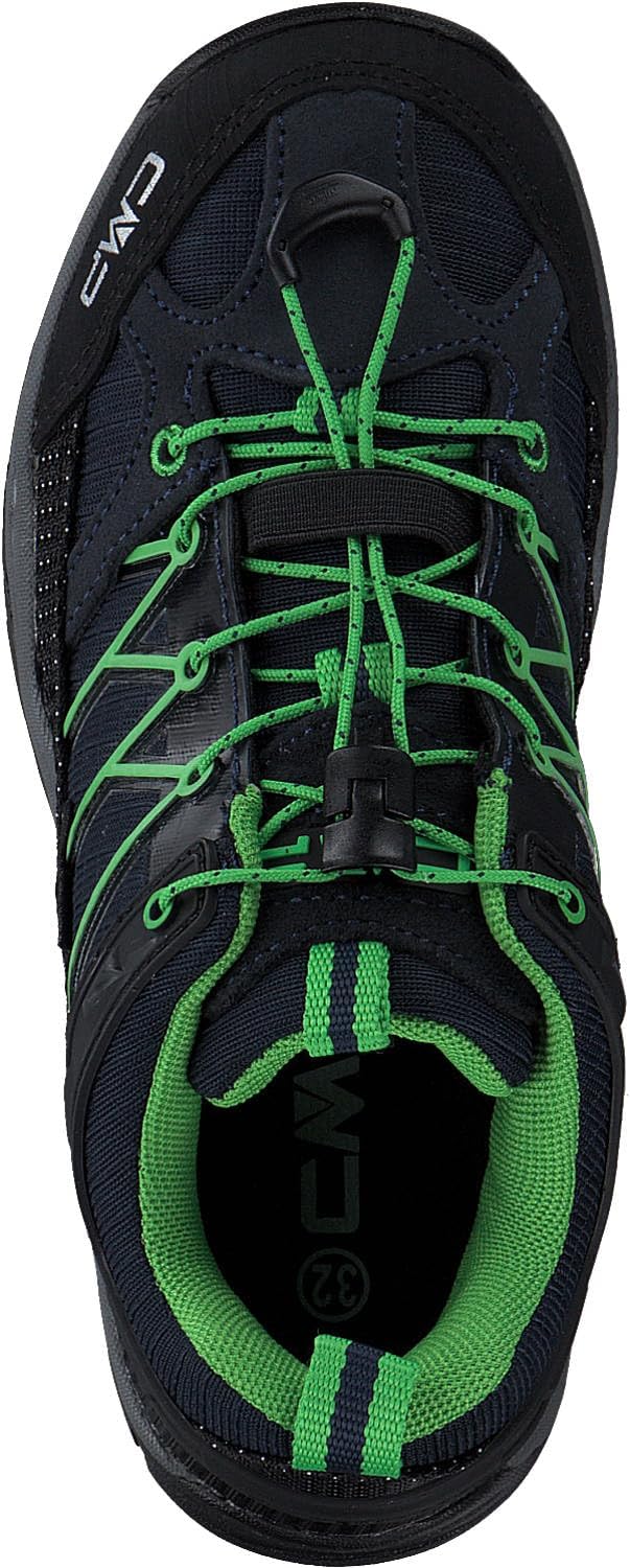 CMP Unisex Kinder Kids Rigel Low Trekking Shoes WpTrekking-Schuhe 28 EU B Blue Gecko, 28 EU B Blue G