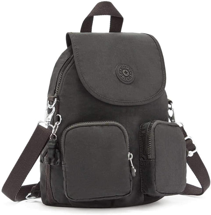 Kipling Damen Firefly Up BACKPACKS, Black Noir, 14x22x31 cm EU, Black Noir