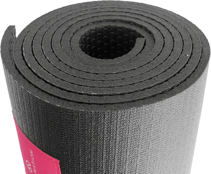 SHANTI NATION - Cardio Mat 95 - kompakte Fitnessmatte (95 x 95 cm) - inkl Tragegurt - ideal zum Seil
