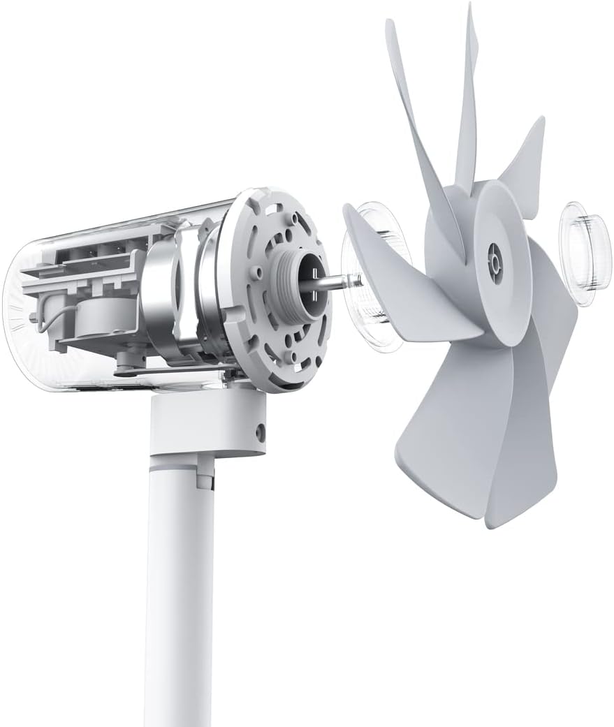 Xiaomi Mi Smart Standing Fan 2 Lite Tisch und Standventilator mit optionaler iOS/Android Mi Home App