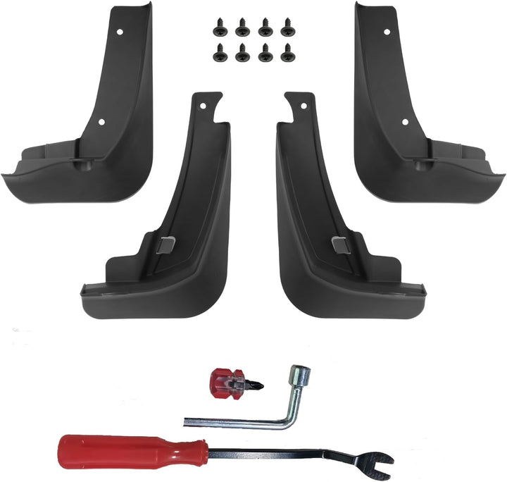 [4 Stück] CDEFG Kompatibel mit Nissan Qashqai J12 e-Power/Mild Hybrid 2021-2024 2025 Schmutzfänger S