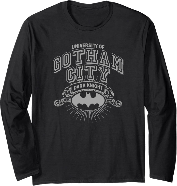 Batman University of Gotham Langarmshirt