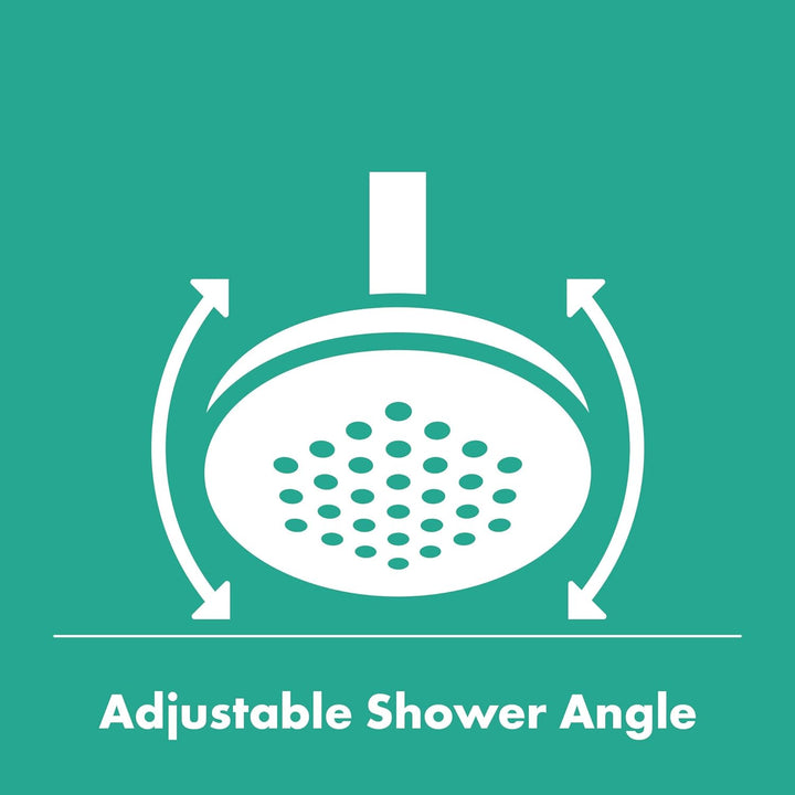 hansgrohe Croma Select 280 Air Duschsystem, 4 Strahlarten, Chrom mit Brausethermostat, mit Brausethe