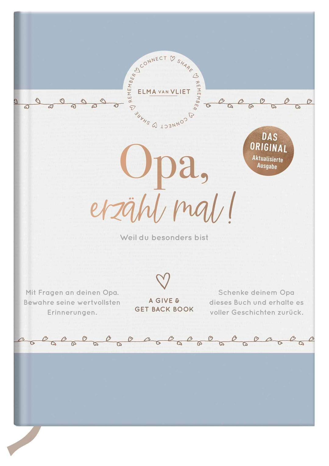 Opa, erzähl mal! | Elma van Vliet: Das Erinnerungsalbum deines Lebens | Persönliches Geschenk für Op