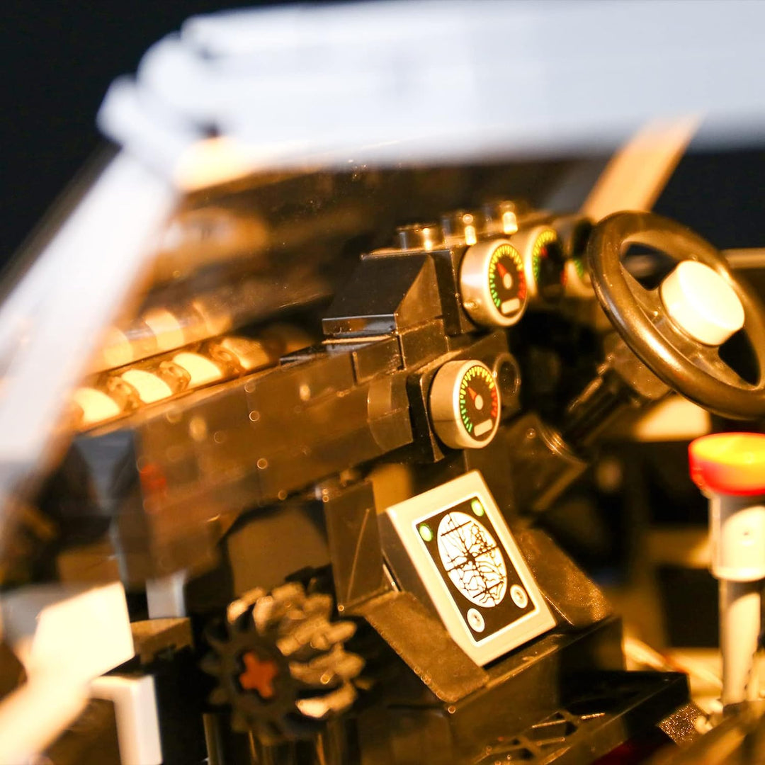 BRIKSMAX Led Beleuchtungsset für James Bond Bricks Spielzeug Aston-Martin DB5 10262 (Mit Fernbedienu