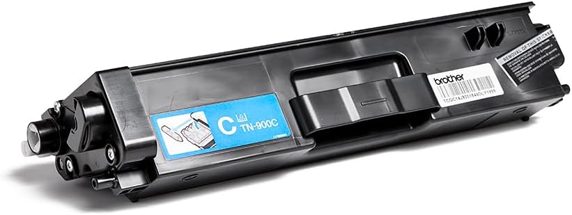 Brother Original Super-Jumbo-Tonerkassette TN-900C cyan (für Brother HL-L9200CDWT, HL-L9300CDWTT, MF