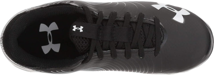Under Armour Speed Phantom JR American Football Rasenschuhe, Jugend 5 US Schwarz Weiss, 5 US Schwarz