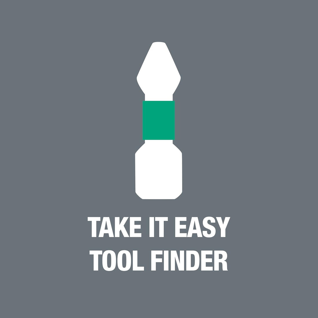 Wera Bit-Sortiment, Bit-Check 10 Stainless 1 SB, 10-teilig, Wera 05073630001