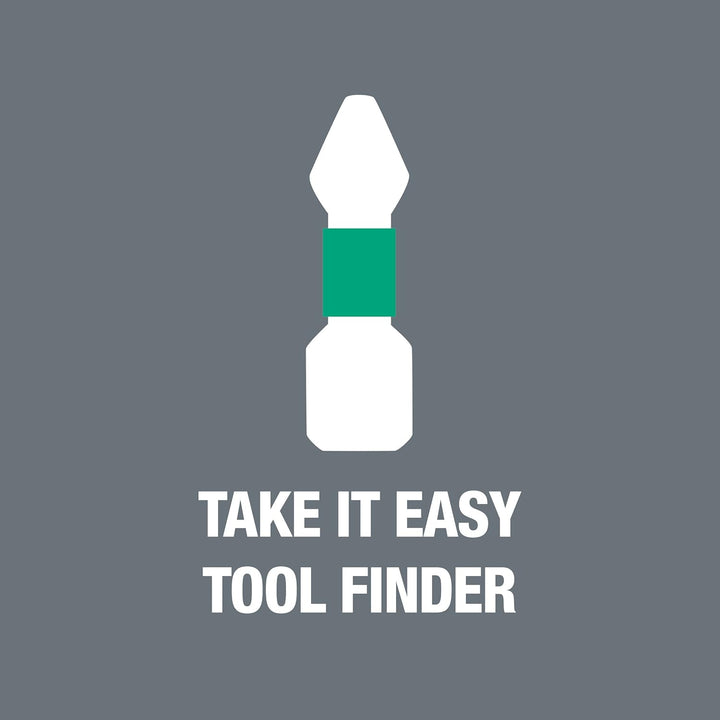 Wera Bit-Sortiment, Bit-Check 10 Stainless 1 SB, 10-teilig, Wera 05073630001