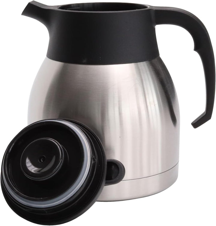 APS 10910 Isolierkanne „Classic“, 1 Liter, Kaffeekanne mit Drehverschluss, Ø 14 cm, H: 19 cm, doppel