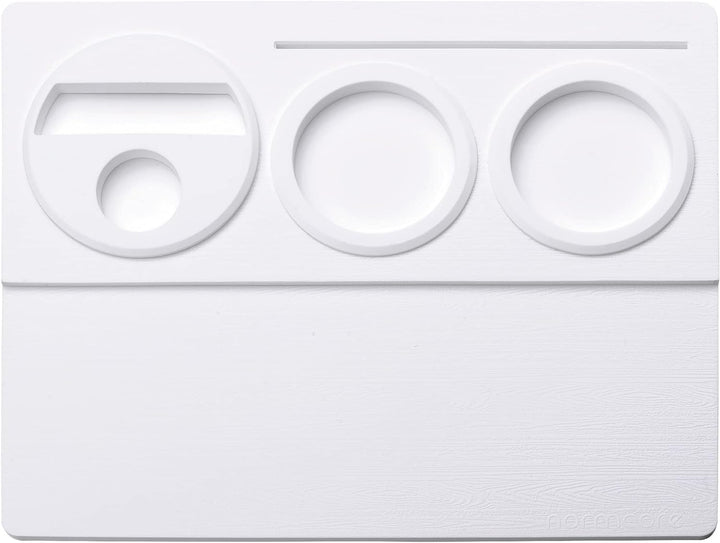 Normcore Tampermatte aus Silikon V2 - Weiss Tamping Matte aus Premium Silikon - Tamperstation - Anti