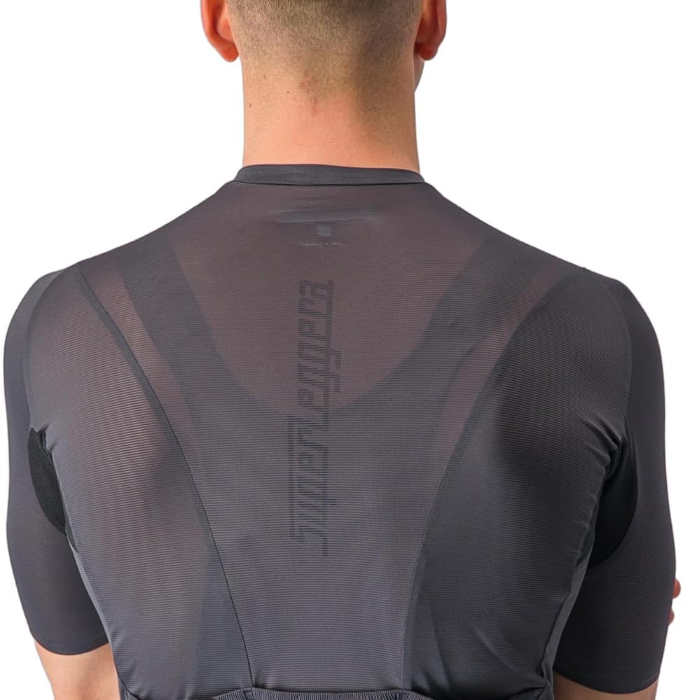 CASTELLI Herren T-Shirt XXL Dunkelgrau, XXL Dunkelgrau