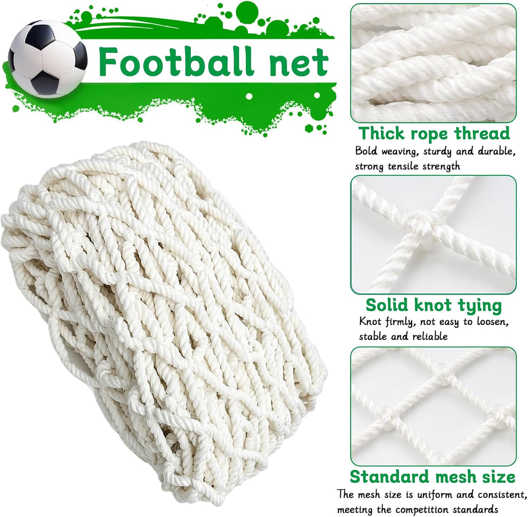 AFAIK Fussballnetz Tornetz Fussballtrainingsnetz für Fussballtraining &amp; Sportspiel Ersatznetz Fussba