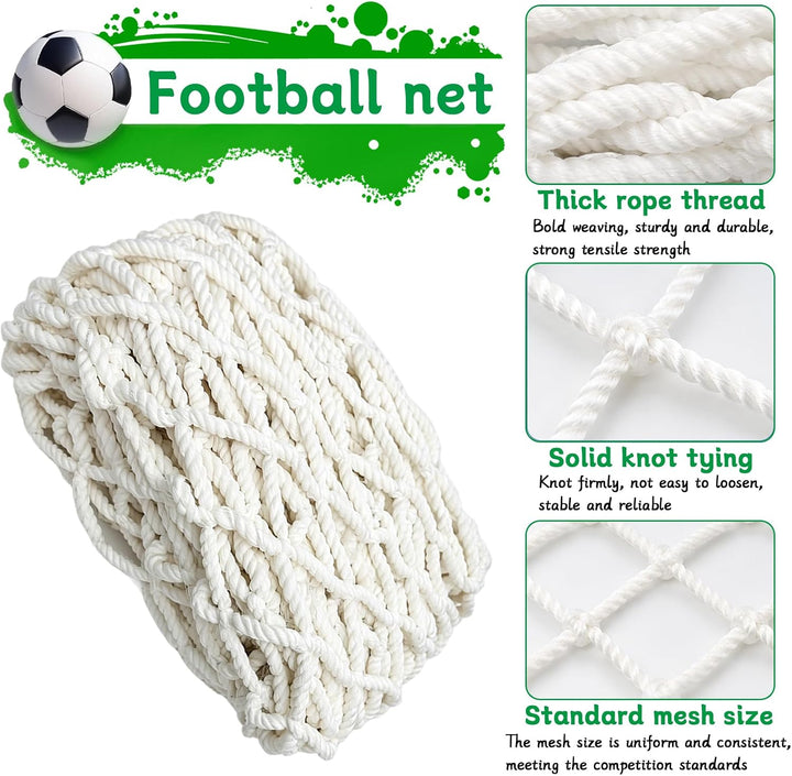 AFAIK Fussballnetz Tornetz Fussballtrainingsnetz für Fussballtraining &amp; Sportspiel Ersatznetz Fussba