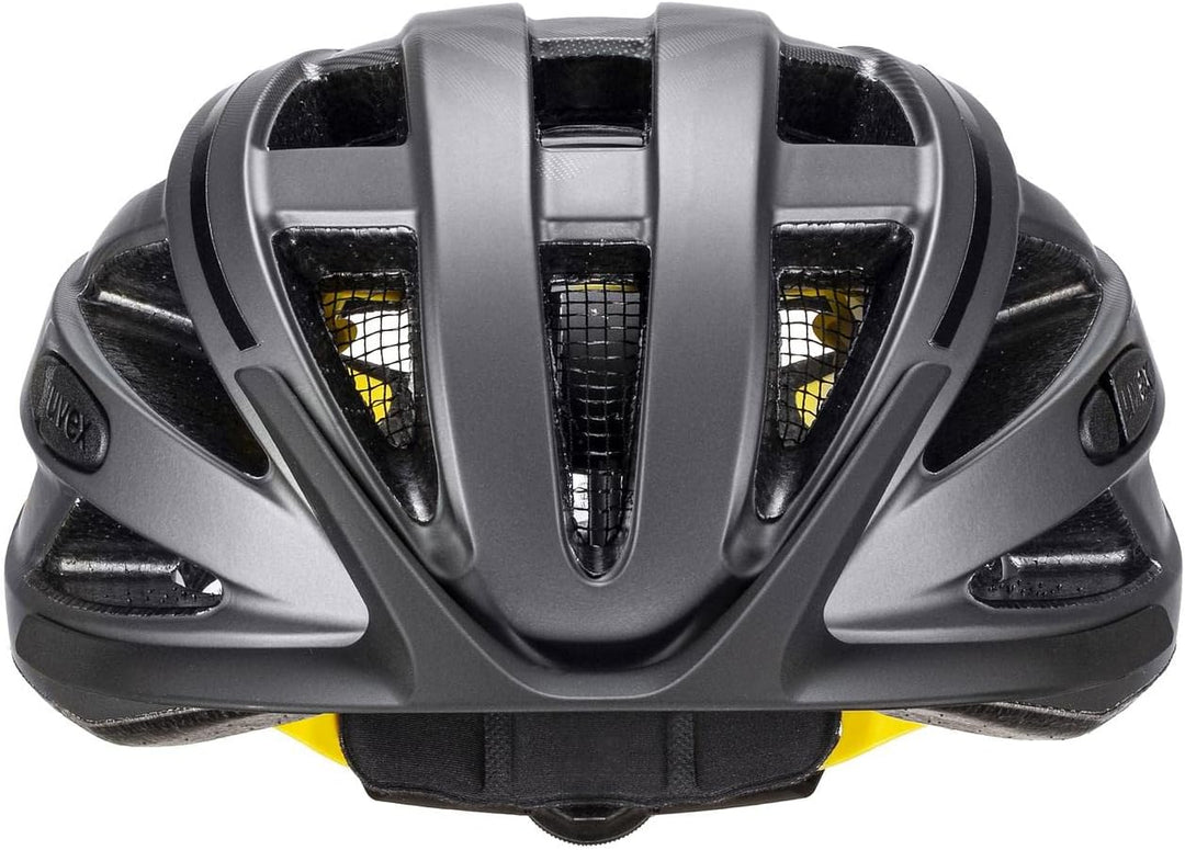 uvex Unisex – Erwachsene, city i-vo Fahrradhelm titan matt 52-57 cm Single, titan matt 52-57 cm Sing