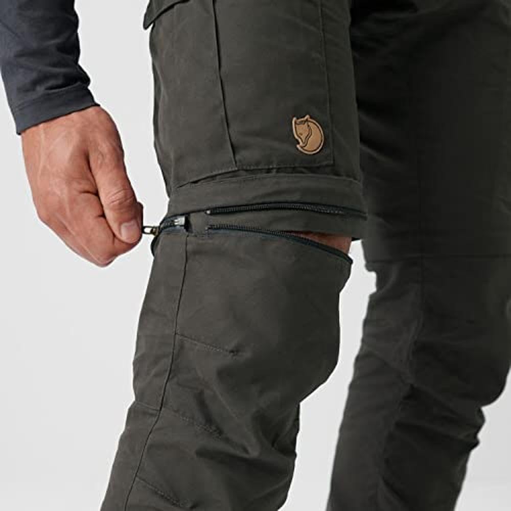 Fjällräven Fjallraven Herren Karl Pro Zip-off Trousers M Sport, Grau (Dark Grey 030), 56