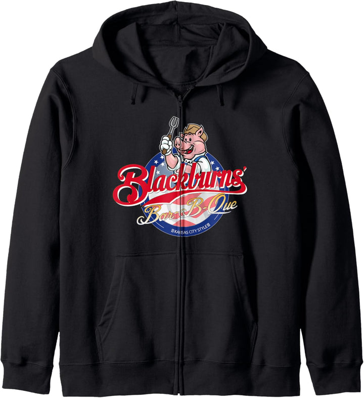 Blackburns' Bar-B-Que VINTAGE Kapuzenjacke