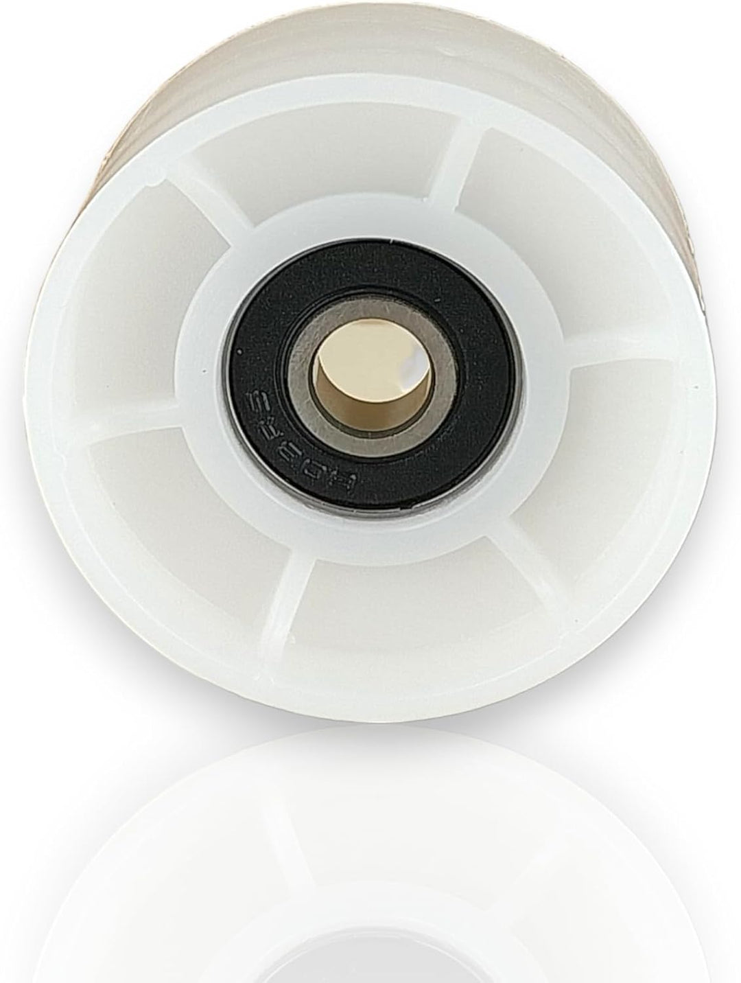 Spannrolle für Bosch Siemens 632045 00632045 mit 45mmØ 22mm Breite 608RS Kugellager für Trockner Wäs