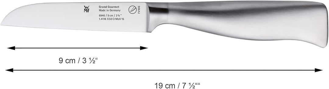 WMF Grand Gourmet Kochmesser 33,5 cm, Klinge 20 cm & Grand Gourmet Gemüsemesser 19 cm, Made in Germa