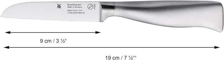 WMF Grand Gourmet Brotmesser Wellenschliff 32 cm, Klingenstahl, Klinge 19 cm &amp; Grand Gourmet Gemüsem