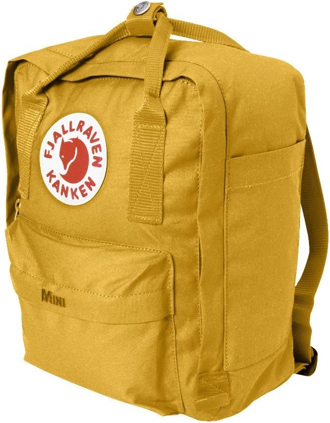 Fjällräven FJà„LLRà„VEN Fjällräven Unisex Rucksack Knken Mini, 29 x 20 x 13 cm, 7 L, Ochre, Ochre
